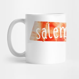 Tie Dye Salem Massachusetts Mug